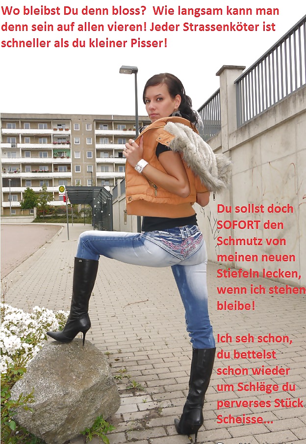 Femdom captions german boot licker edition #17061742