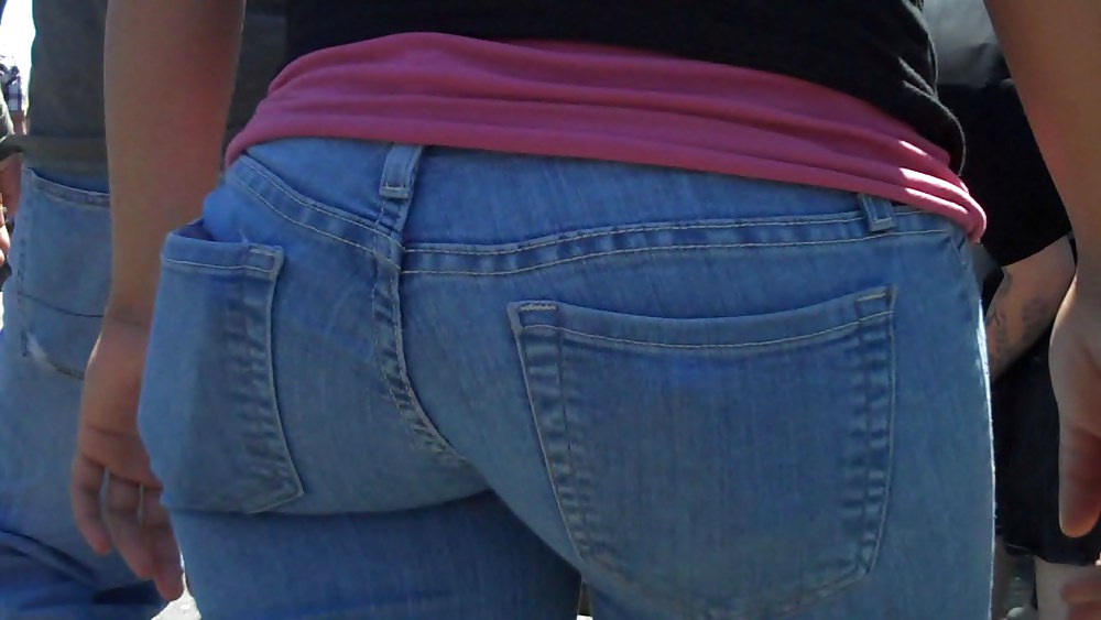 Real nice so fine sweet ass & bubble butt in jeans  #3644160