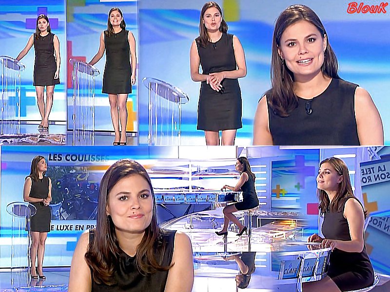 Charlotte le grix de la salle hermosa presentadora de televisión francesa
 #21135375