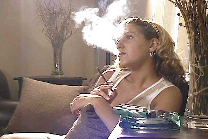 Women Smoking More 120's and Such #15528173