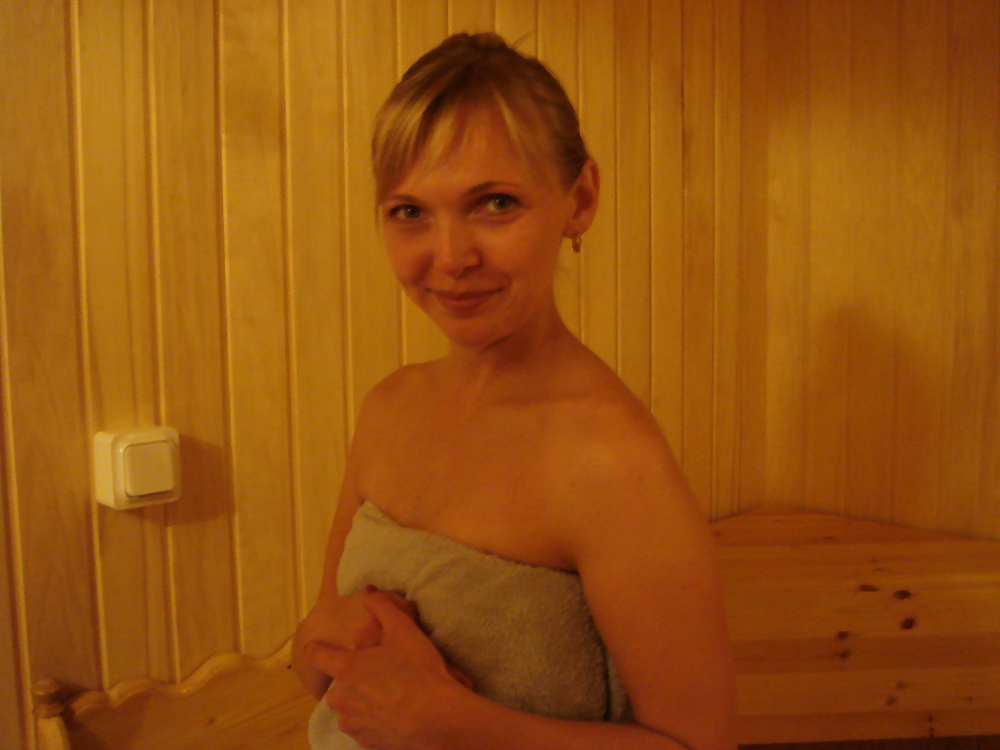 Girls come off in the sauna #13466173