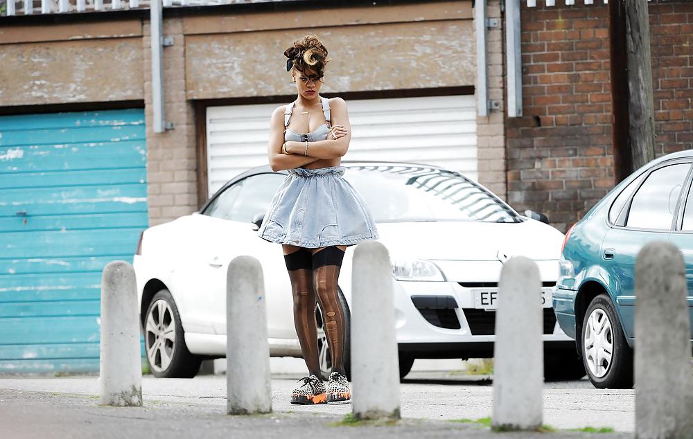 Rihanna filming the music video We Found Love in Ireland #8290518