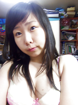 Korean girl takes self pics #16364838