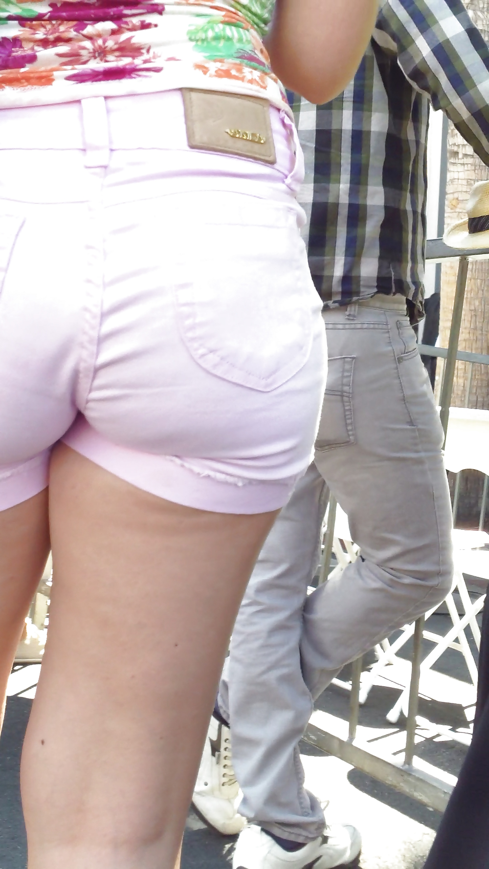 Some nice public butt cracks & ass cheeks in shorts  #21359733