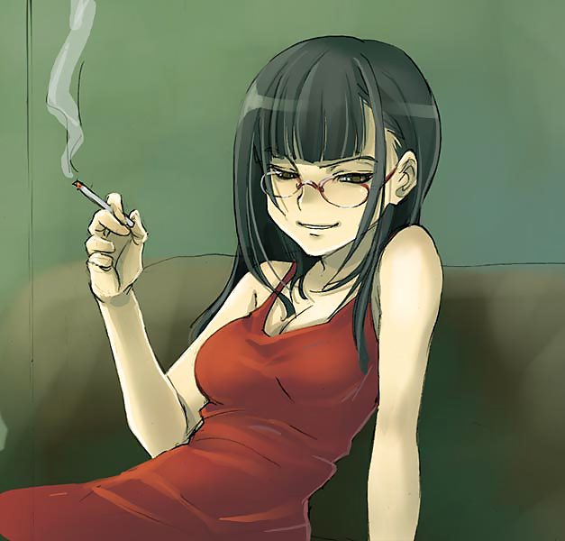 Anime Smoking fetish #16881866