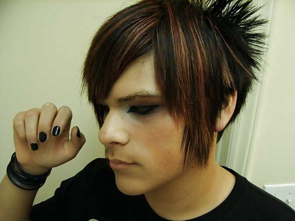 Different emo hairstyles #16059120