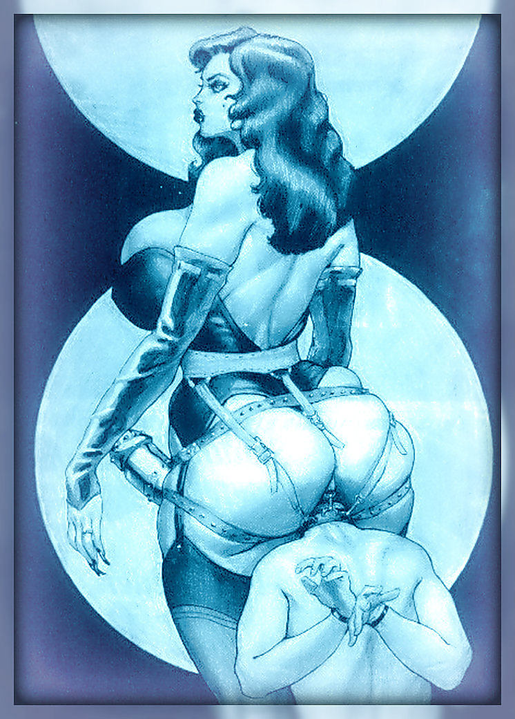 Drawing fat dominatrix 01 #19432430