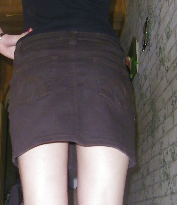 Tight, pencil style skirt and asses. #10914808