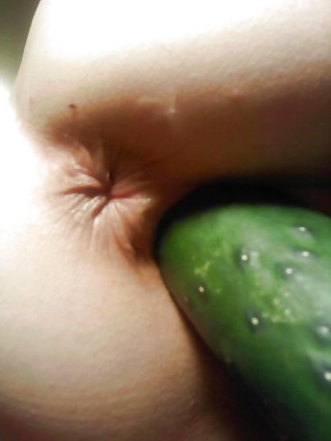 Cucumbers in pussy #22089774