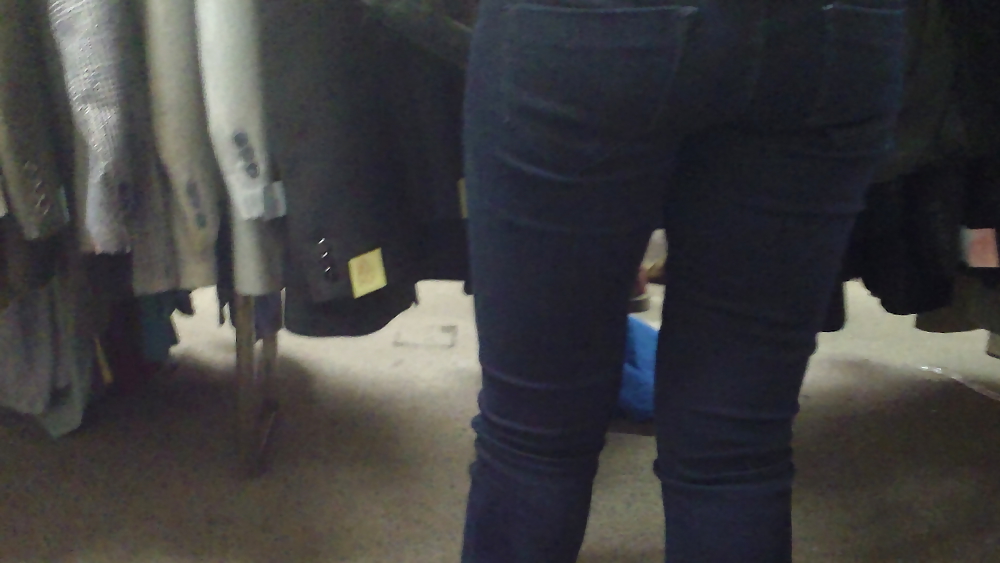 Horny teen ass & butts in jeans  #8659475