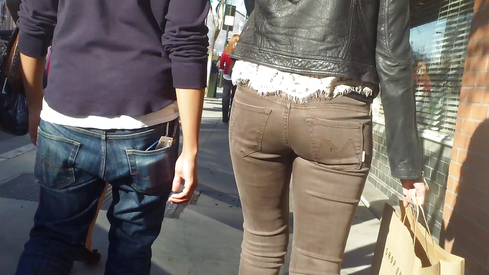 Horny teen ass & butts in jeans  #8659616