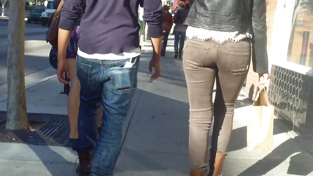 Horny teen ass & butts in jeans  #8659672