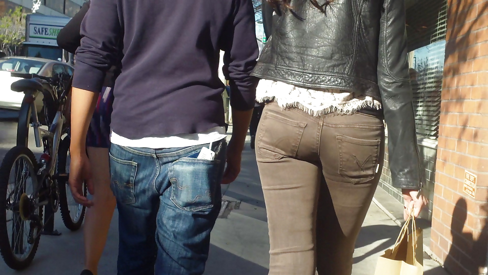 Horny teen ass & butts in jeans  #8659821