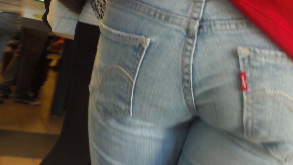 Horny teen ass & butts in jeans  #8659828