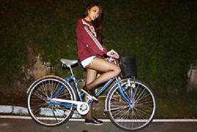 Female Sexy Legs Nylon Bicycle