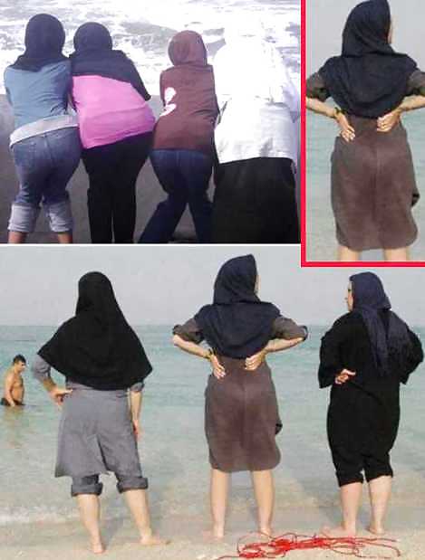 Hijab Niqab Arab Paki Turban Frau Mallu Indien Jilbab Meer #13150688