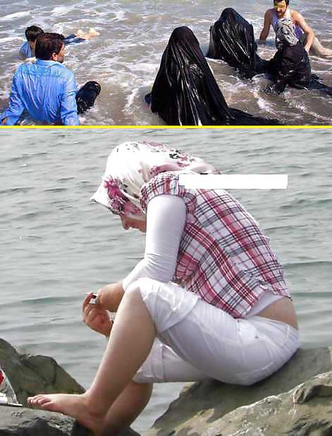 Hijab Niqab Arab Paki Turban Frau Mallu Indien Jilbab Meer #13150842
