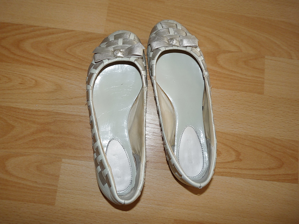 Wifes zapatos de tacón alto pisos bailarinas pies 6
 #17263444