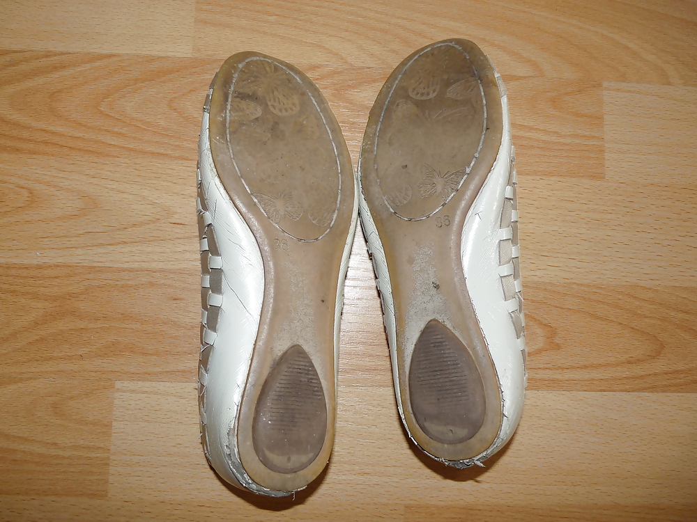 Wifes zapatos de tacón alto pisos bailarinas pies 6
 #17263456