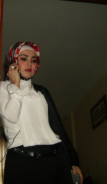 Turkish turbanli hijab arab buyuk album #10264598