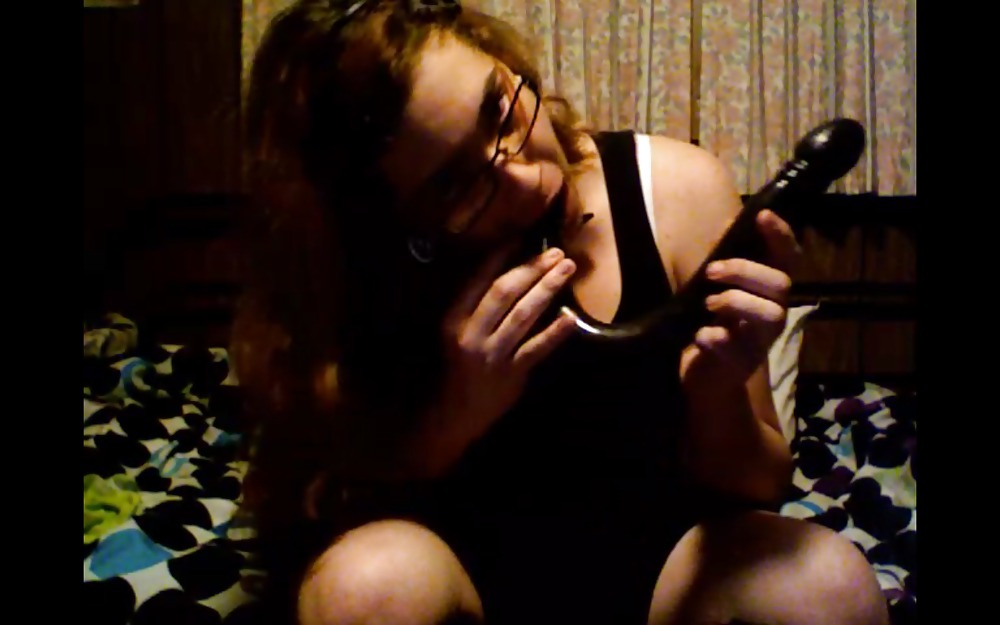Me and my double-ended black dildo #12752735