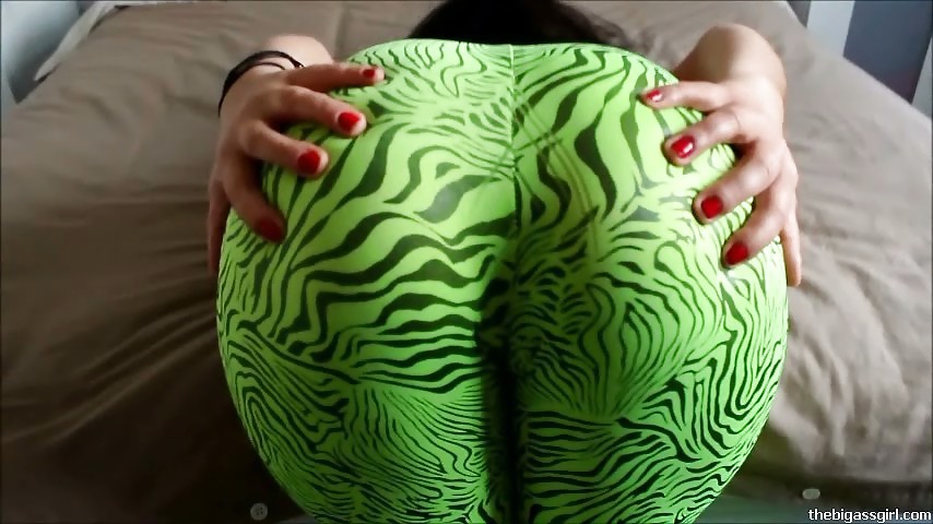 Große Beute Spandex Ass Leggins Dicke Hintern Bildschirme #18379280