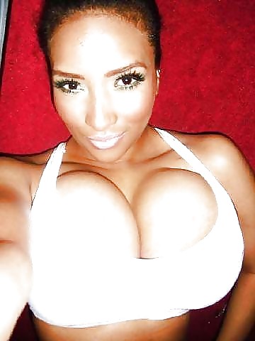 Ebony Cleavage #12435296