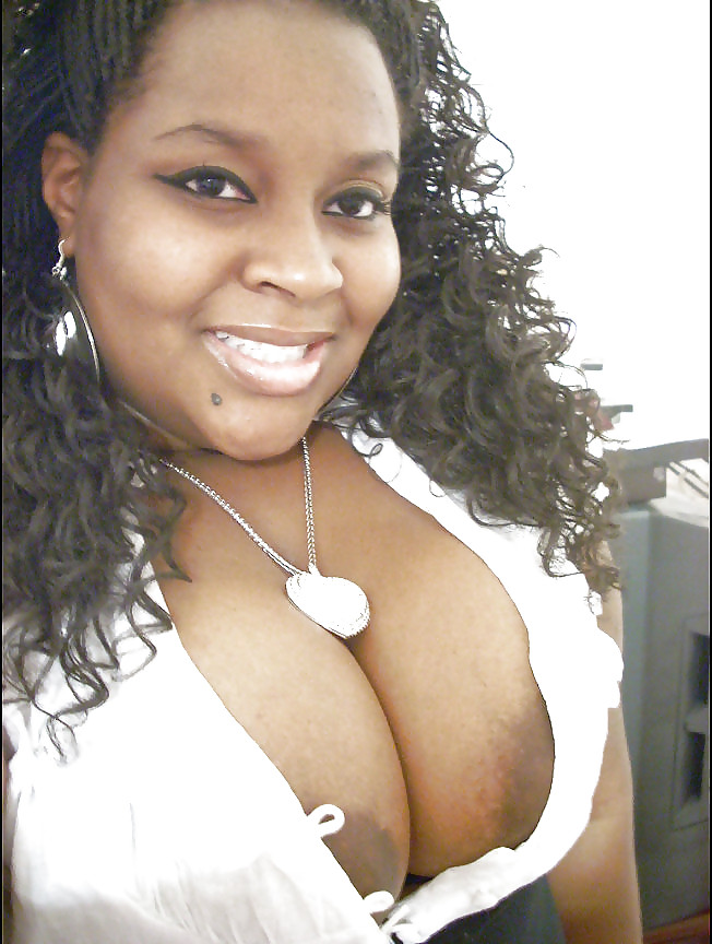 Ebony Cleavage #12435352