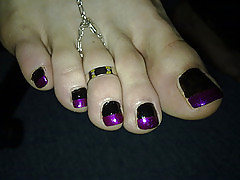 Adorable female feet, bare, pantyhosed or in sexy shoes #4491559