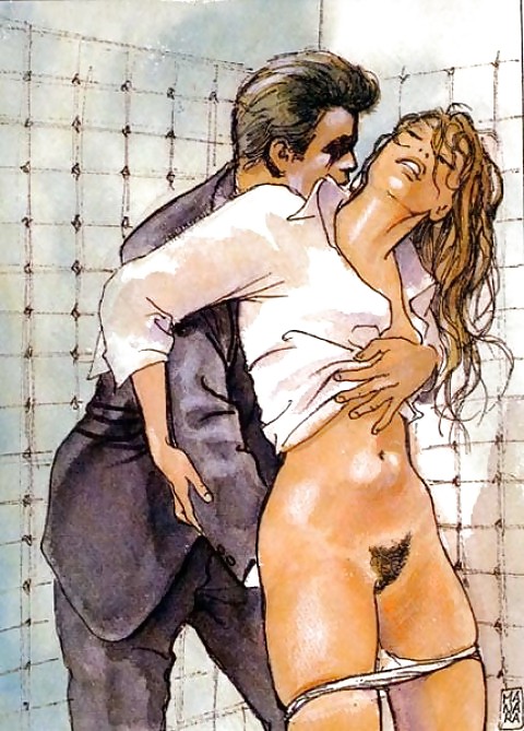 Arte de cómic erótico 2 - manara (2) - fotos mixtas
 #12726185