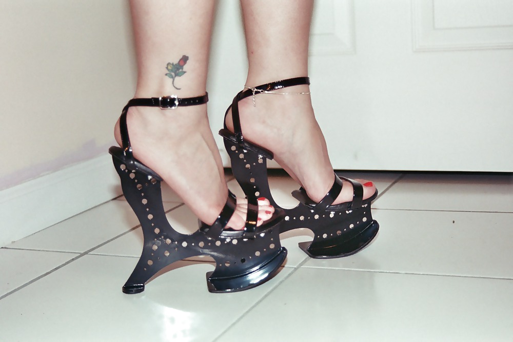 Sexy heels and feet  #4497077