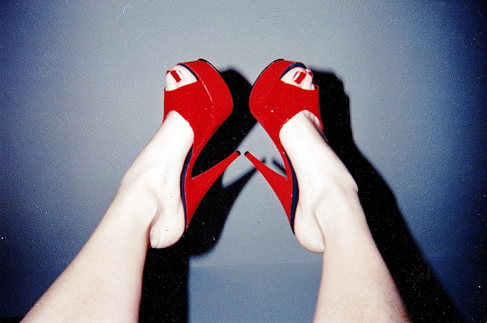 Sexy heels and feet  #4497085