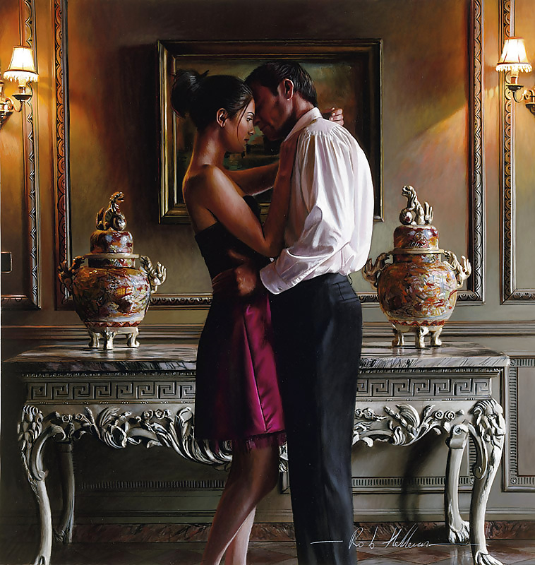 Painted EroPorn Art 45 - Rob Hefferan for secsite #9165685