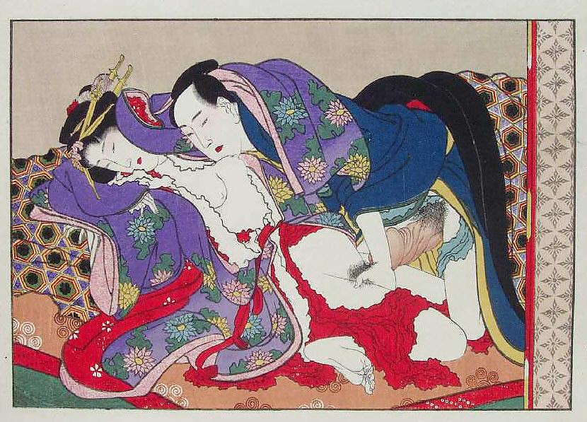 Japonés shunga arte 5 - escuela utagawa
 #10054905