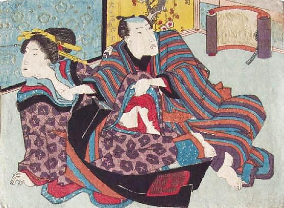 Japonés shunga arte 5 - escuela utagawa
 #10055000