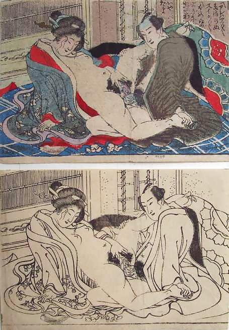 Art Japonais Shunga 5 - Ecole De Utagawa #10055026