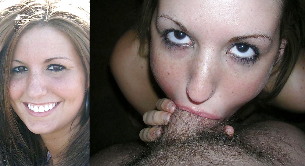 Before and after blowjob and cumshot. Amateur. #15850221