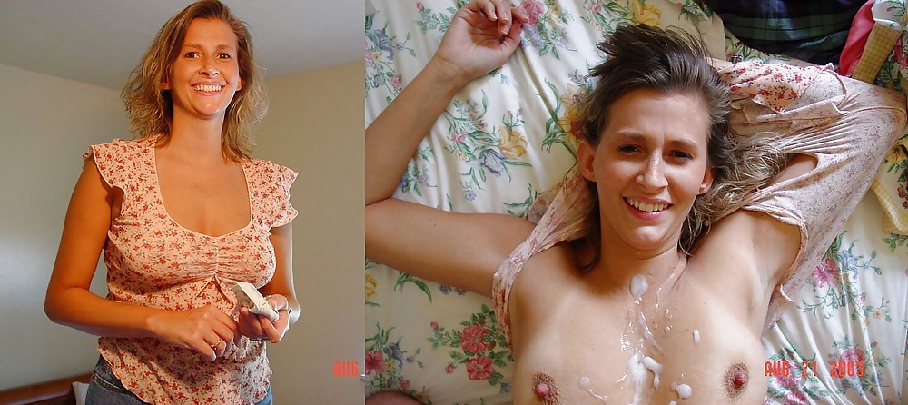 Before and after blowjob and cumshot. Amateur. #15850252
