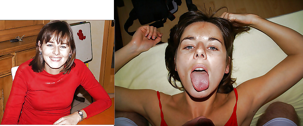 Before and after facial cumshot #18583496