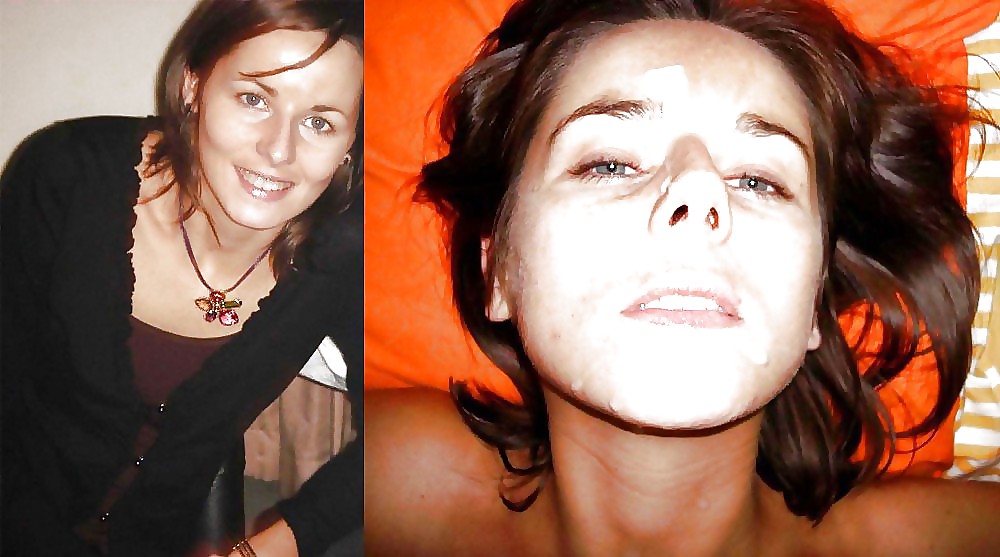 Before and after facial cumshot #18583505
