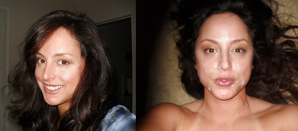 Before and after facial cumshot #18583702