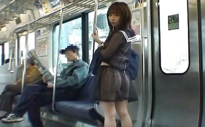 Japanese amateur groped and fucked in the train #6356191