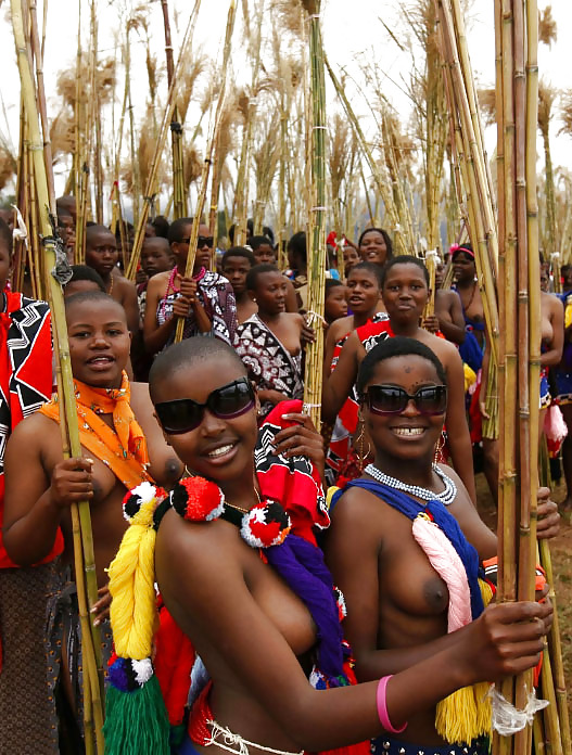Yearly reed-dance in Swaziland #8036197