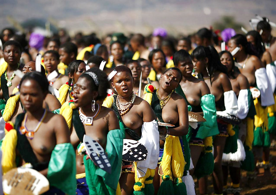 Yearly reed-dance in Swaziland #8036209