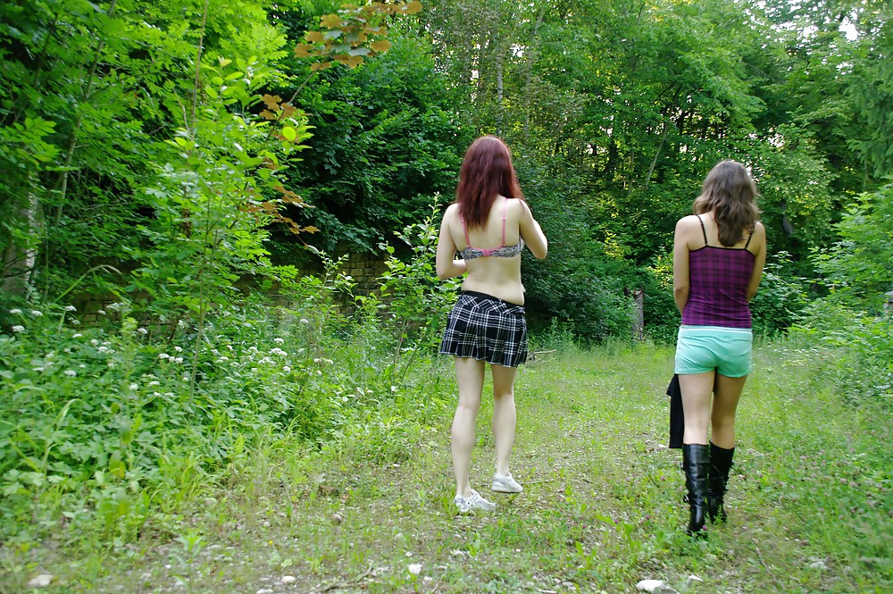 Natural Lesbian Girls Outdoors #12174923