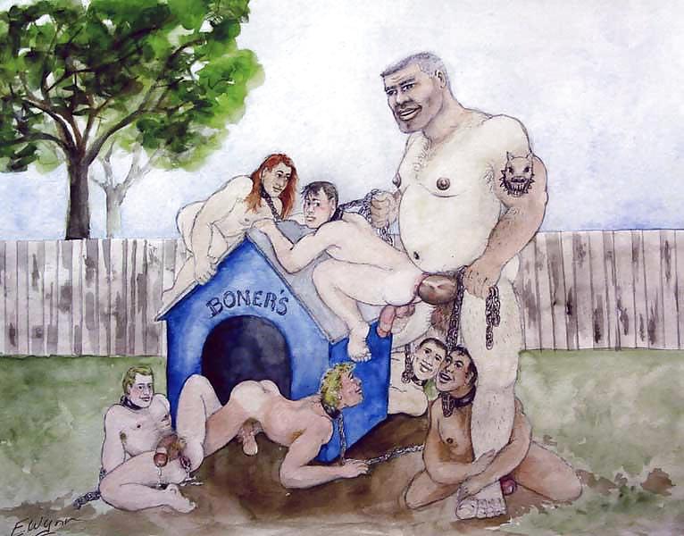 Caleidoscopio de arte erótico y porno dibujado 14 - varios artistas
 #8690838