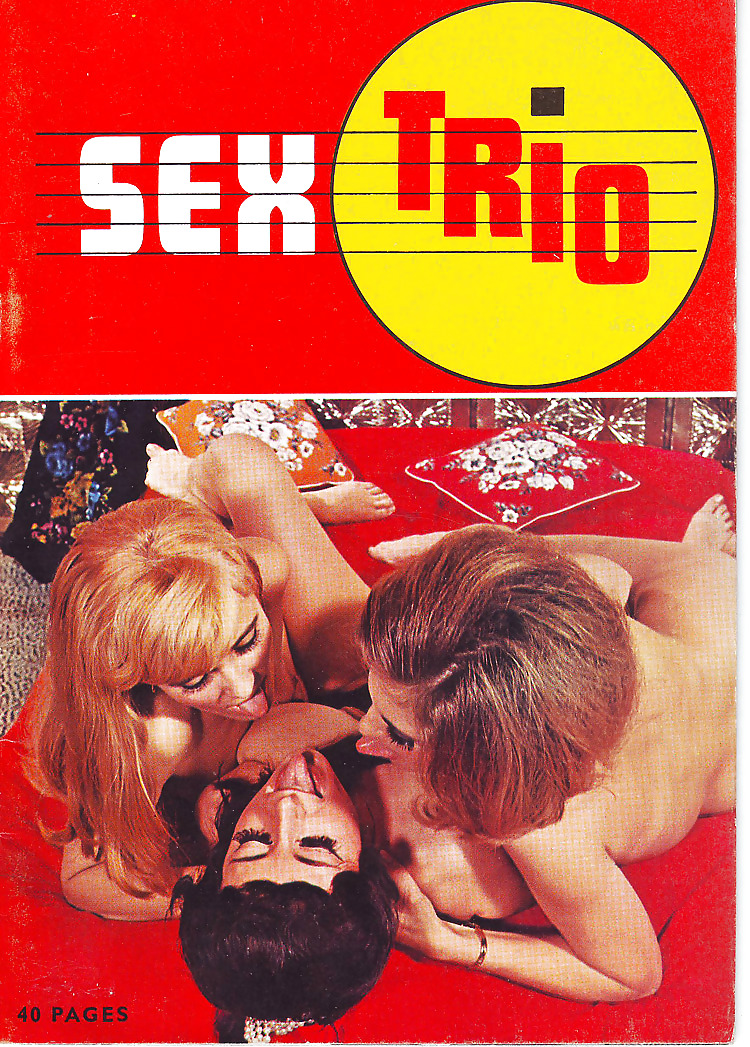 Vintage Zeitschriften Sex Trio - Anfang Der 1970er Jahre - Uk #3546957