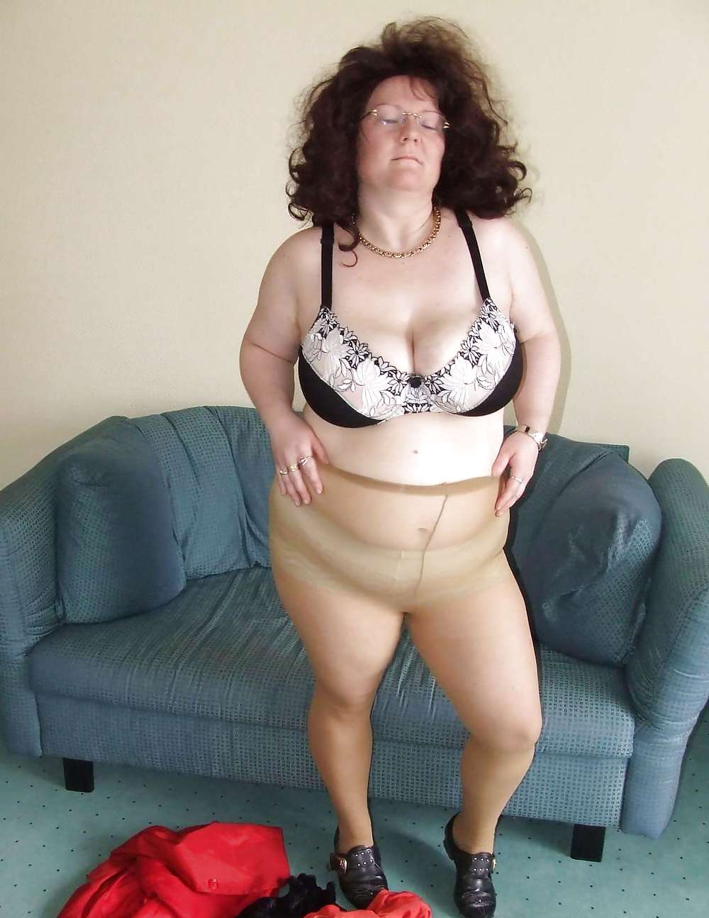 Bbw in pantyhose #12465392