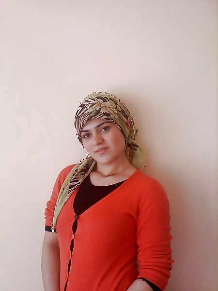 Türkisch Türk Roten Turban-Hijab-Schnittstelle #8343766