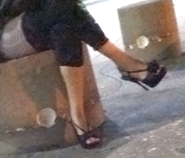 Sneaky Hot Heel Shots #4019812